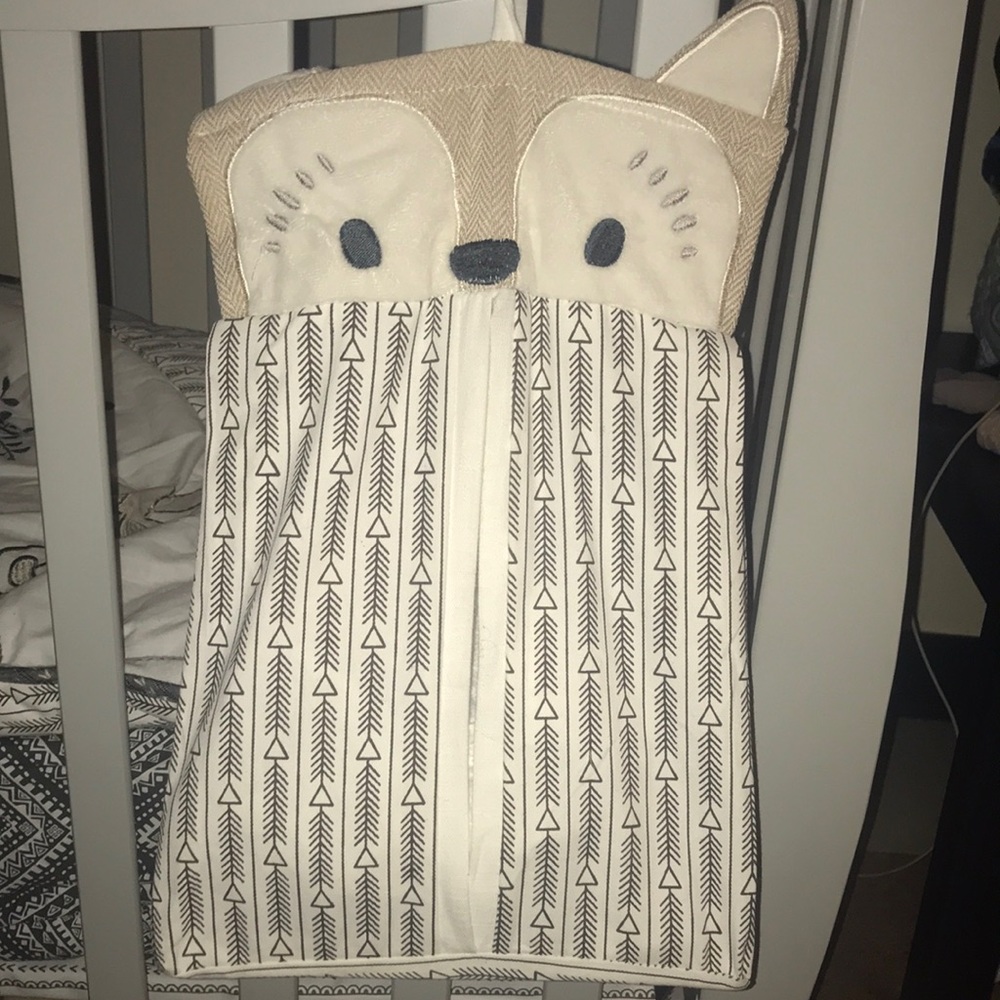 Diaper bag for crib